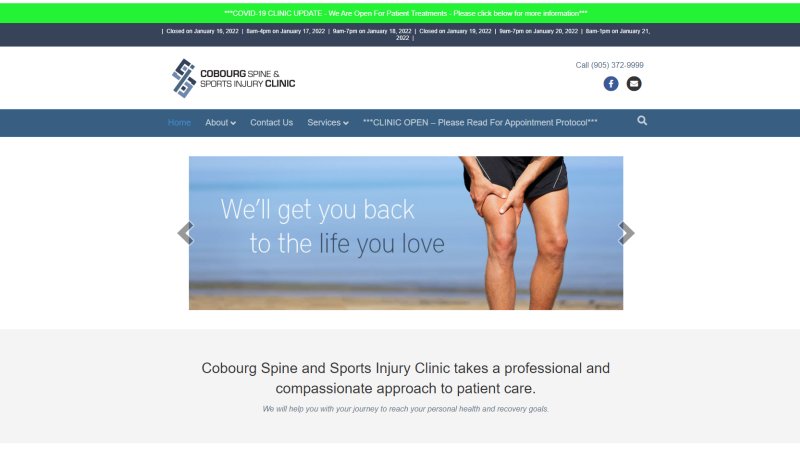 Cobourg Spine and Sports Injury Clinic