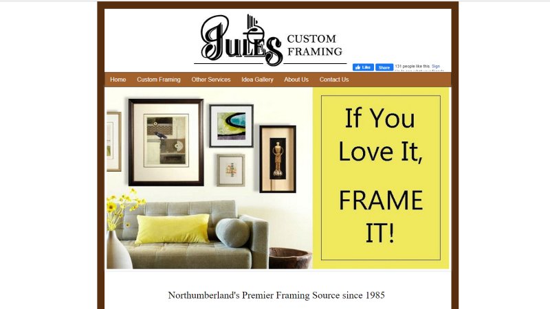 Jules Custom Framing